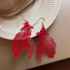 Wholesale Earrings Copper Animals Zodiac Signs Painted
