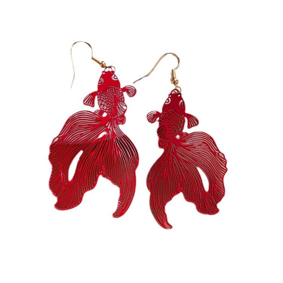 Wholesale Earrings Copper Animals Zodiac Signs Painted