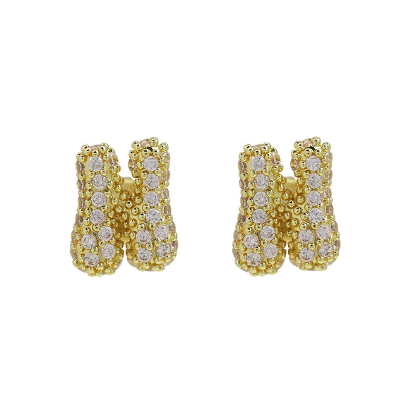 Wholesale Earrings Copper Balloon Bubble With Cute Letter Design Electroplated For Women
