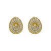 Wholesale Earrings Copper Balloon Bubble With Cute Letter Design Electroplated For Women