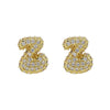 Wholesale Earrings Copper Balloon Bubble With Cute Letter Design Electroplated For Women