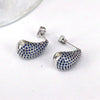 Wholesale Earrings Copper Drop Shape Geometric Set With Diamonds For Women