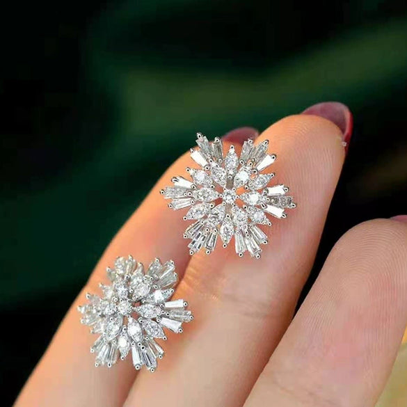 Wholesale Earrings Copper Flower Style