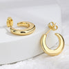 Wholesale Earrings Copper Geometric Electroplated Style For Women