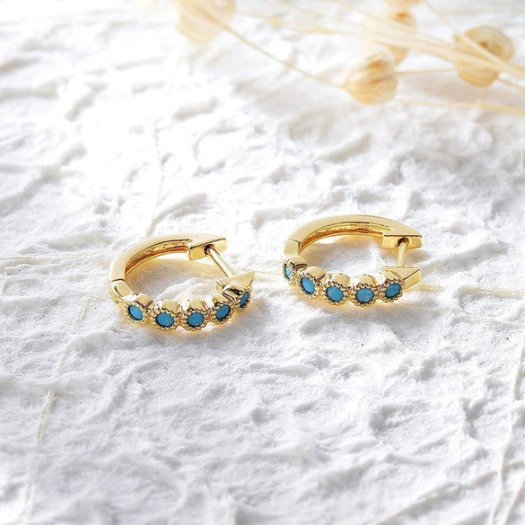 Wholesale Earrings Copper Geometric Electroplating For Women