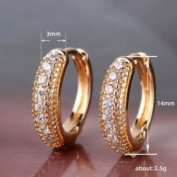 Wholesale Earrings Copper Geometric Fashion Style