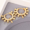 Wholesale Earrings Copper Geometric Highend Sense Electroplating Unisex