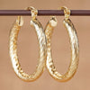 Wholesale Earrings Copper Geometric U Shaped Light Luxury Style Electroplated
