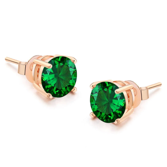 Wholesale Earrings Copper Goldplated Geometric Style Women's