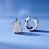 Wholesale Earrings Copper Light Luxury Geometric U Shaped Zircon Style