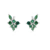 Wholesale Earrings Copper Plated Real Gold Zirconia Animal Zodiac Style