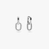 Wholesale Earrings Copper Plated With Real Gold Geometric Square Hoop Dangle Minimalist Style For Women