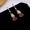 Wholesale Earrings Copper Real Gold Electroplated Animals Zodiac Style