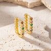 Wholesale Earrings Copper Starfish Animal Zodiac Electroplated Retro Style For Women