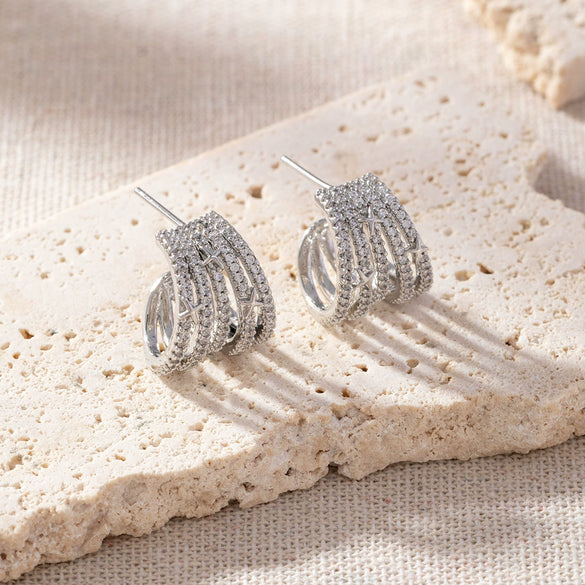 Wholesale Earrings Copper Starfish Animal Zodiac Electroplated Retro Style For Women