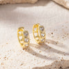 Wholesale Earrings Copper Starfish Animal Zodiac Electroplated Retro Style For Women