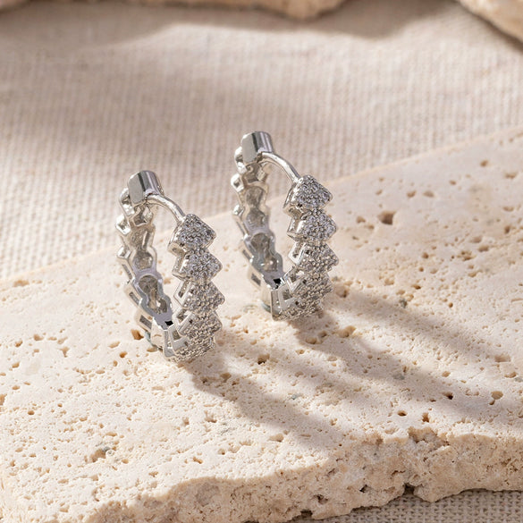 Wholesale Earrings Copper Starfish Animal Zodiac Electroplated Retro Style For Women