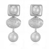 Wholesale Earrings Copper Starfish Shell Heart Bow Pearl Fashion Animal Zodiac Style