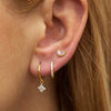 Wholesale Earrings Copper Zircon Geometric Style For Women