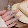 Wholesale Earrings Copper Zirconia Geometric Sweet Animal Style