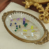 Wholesale Earrings Epoxy Dropshaped Cartoon Geometric Electroplating