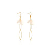 Wholesale Earrings Resin Flower Style Electroplating For Women