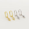 Wholesale Earrings S925 Silver Conch Animal Zodiac Niche Style Electroplated For Women