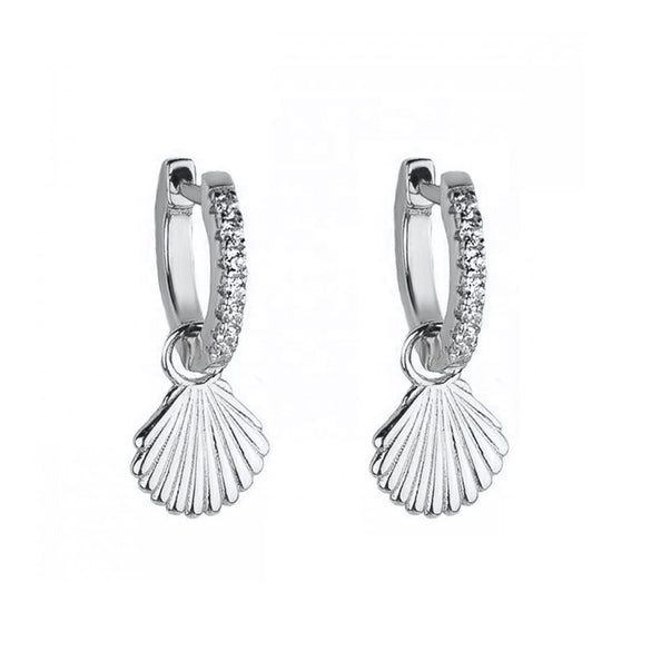 Wholesale Earrings S925 Silver Needle Copper Ushaped Geometric Zircon
