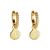 Wholesale Earrings S925 Silver Needle Copper Ushaped Geometric Zircon
