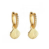 Wholesale Earrings S925 Silver Needle Copper Ushaped Geometric Zircon