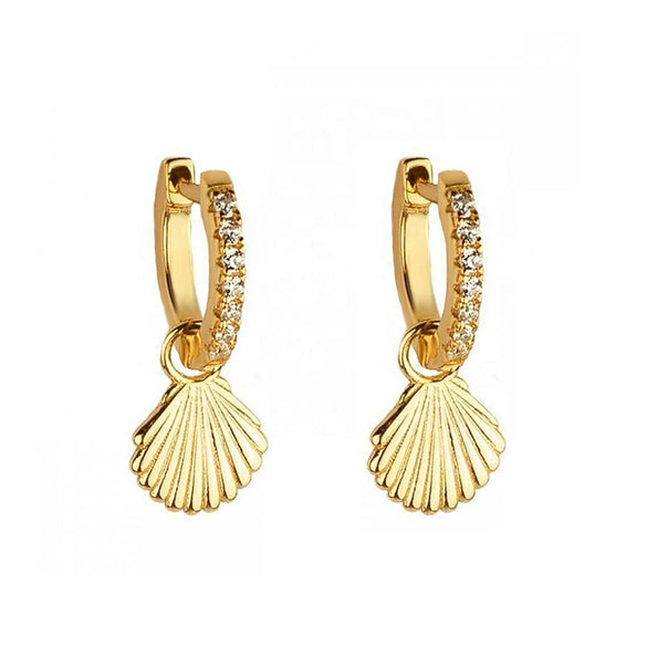 Wholesale Earrings S925 Silver Needle Copper Ushaped Geometric Zircon