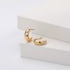 Wholesale Earrings S925 Sterling Silver Cshaped Inlaid Zircon Love Style