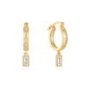 Wholesale Earrings S925 Sterling Silver Geometric Electroplating