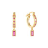 Wholesale Earrings S925 Sterling Silver Geometric Electroplating