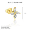 Wholesale Earrings S925 Sterling Silver Geometric Water Drop Zircon Design