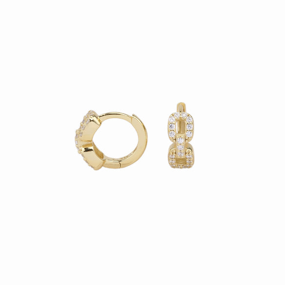 Wholesale Earrings S925 Sterling Silver Vintage Light Luxury Geometric Electroplating Women