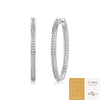 Wholesale Earrings 925 Silver Moissanite Inlay Internet Celebrity Geometric Style