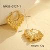 Wholesale Earrings Stainless Steel Geometric Electroplating For Women