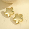 Wholesale Earrings Stainless Steel Geometric Electroplating For Women
