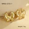Wholesale Earrings Stainless Steel Geometric Electroplating For Women