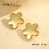 Wholesale Earrings Stainless Steel Geometric Electroplating For Women