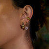 Wholesale Earrings Stainless Steel Geometric Electroplating