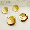 Wholesale Earrings Stainless Steel Geometric Style 14K Gold Plated