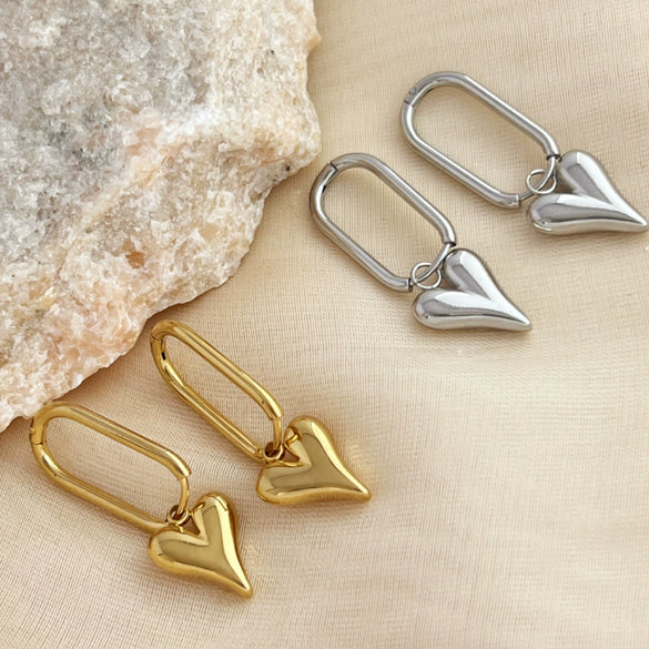 Wholesale Earrings Stainless Steel Geometric Tassel Style
