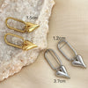 Wholesale Earrings Stainless Steel Geometric Tassel Style