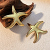 Wholesale Earrings Stainless Steel Heart Shape Geometric Electroplating