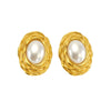 Wholesale Earrings Stainless Steel Pearl Geometric Retro Fashion For Women