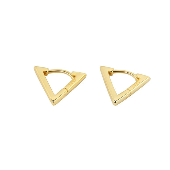 Wholesale Earrings 925 Sterling Silver Geometric Electroplated