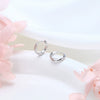 Wholesale Earrings 925 Sterling Silver Geometric Fashion Electroplated