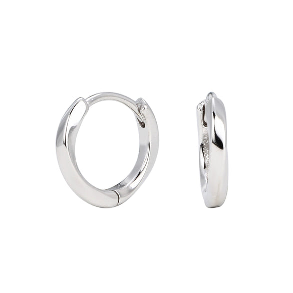 Wholesale Earrings 925 Sterling Silver Geometric Fashion Electroplated